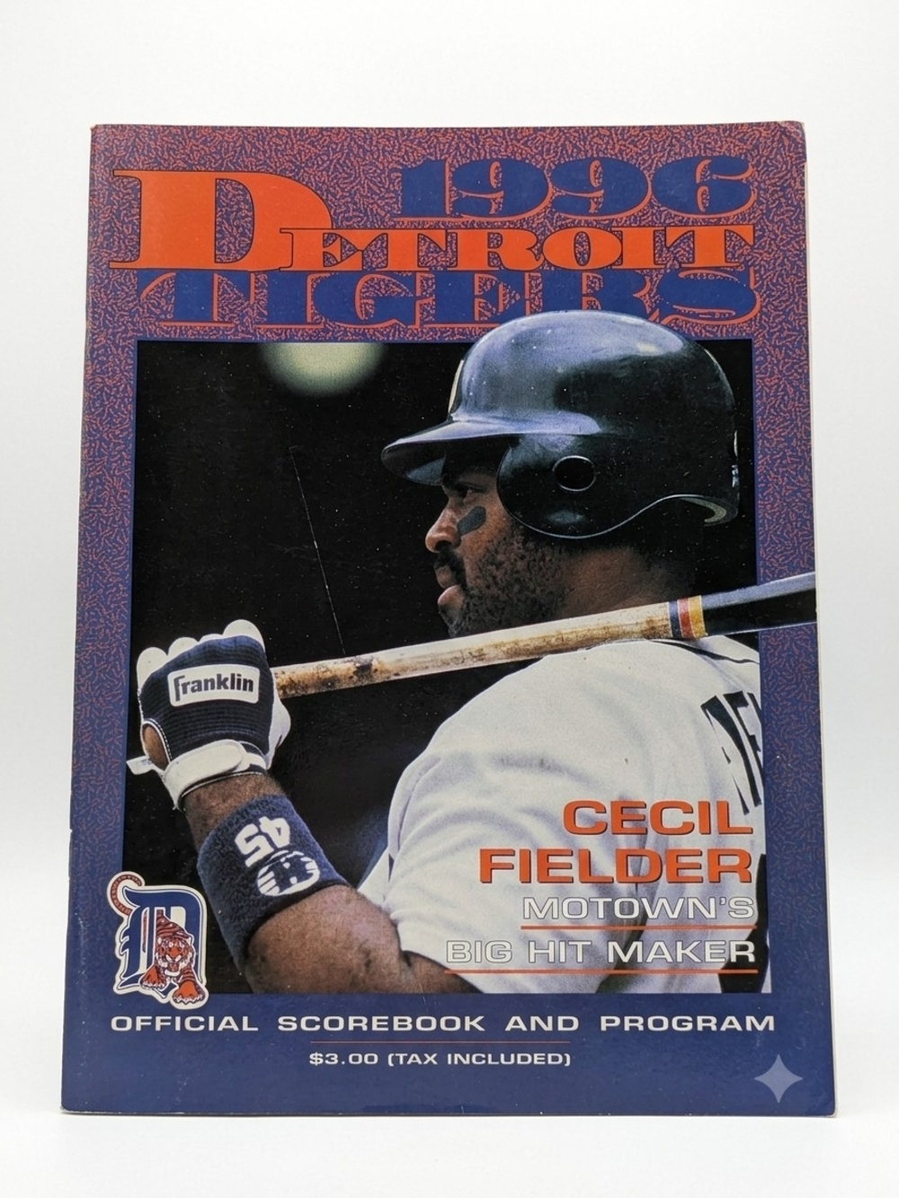 1996 Detroit Tigers Official Scorebook & Program – California Angels (Scored)